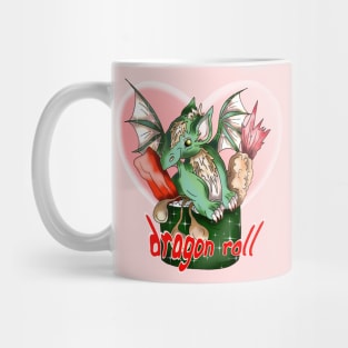 dragon roll sushi Mug